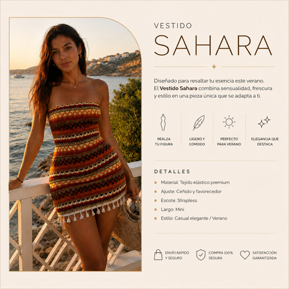 Vestido Sahara.